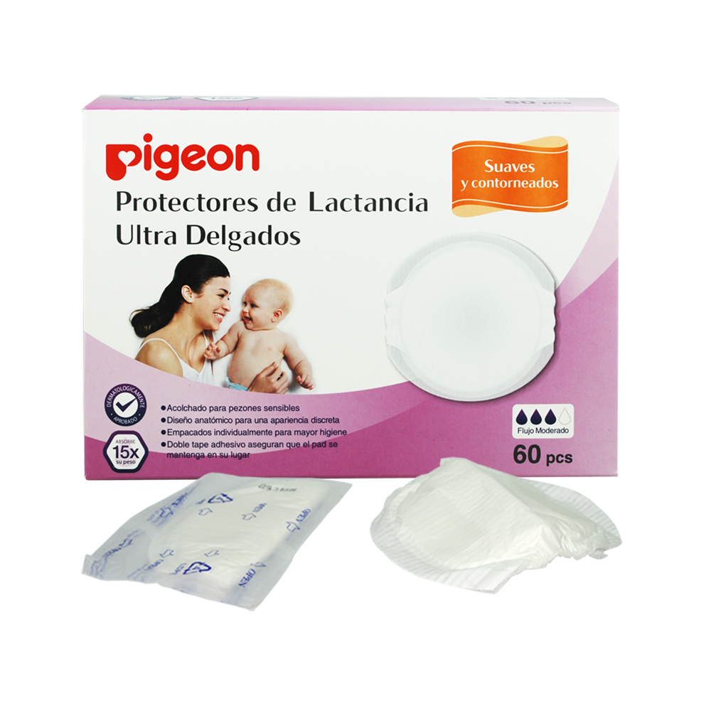 Protectores de Lactancia Ultra Delgados - 60 un. - Baby World Shop