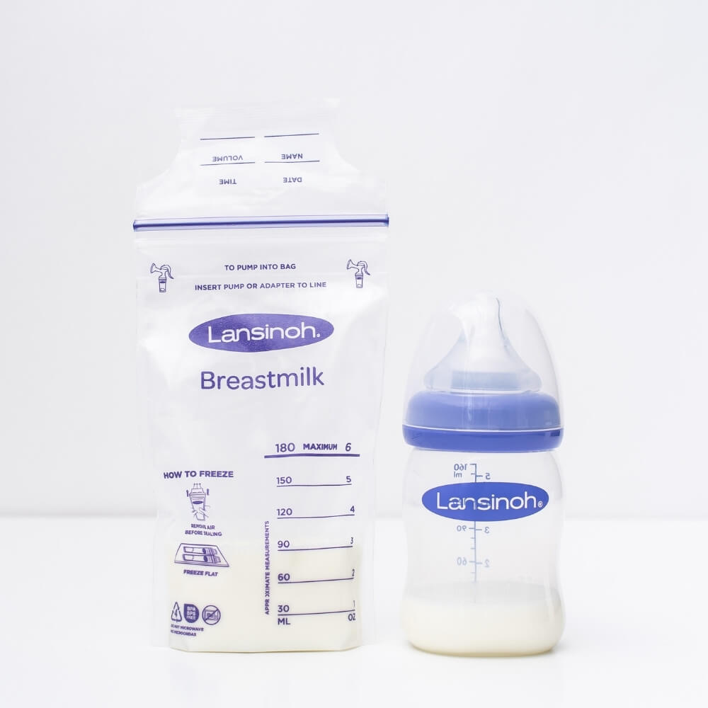 Mamadera para leche materna con Tetina NaturalWave® 240ml en